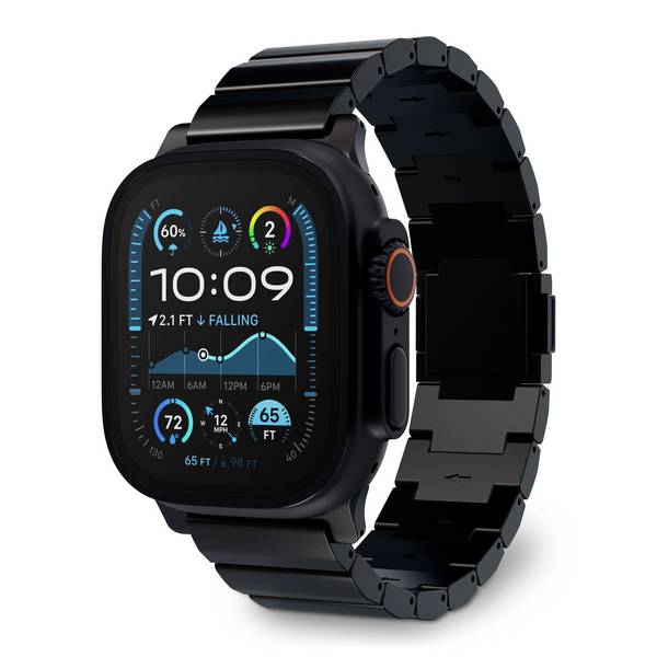 Decoded Decoded Titanium Strap for Apple Watch U Armbandschlaufe  Schwarz