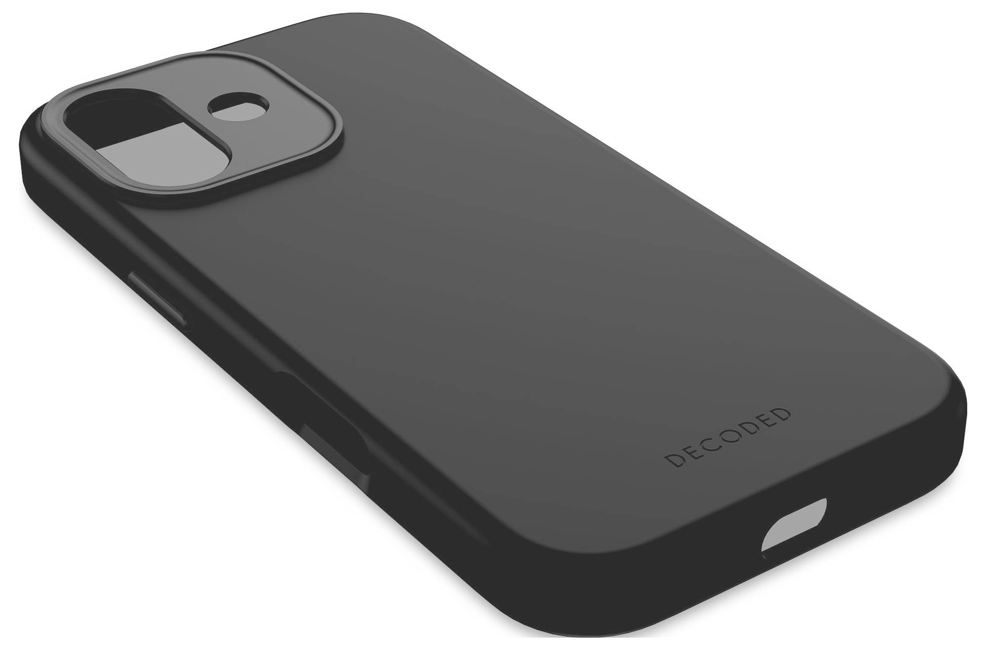 Decoded Decoded AntiMicrobial Silicone Backcover Backcover iPhone 17 Schwarz D25IPO17BCS9PK-5