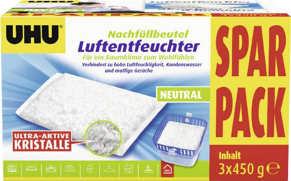 UHU Luftentfeuchter Weiß