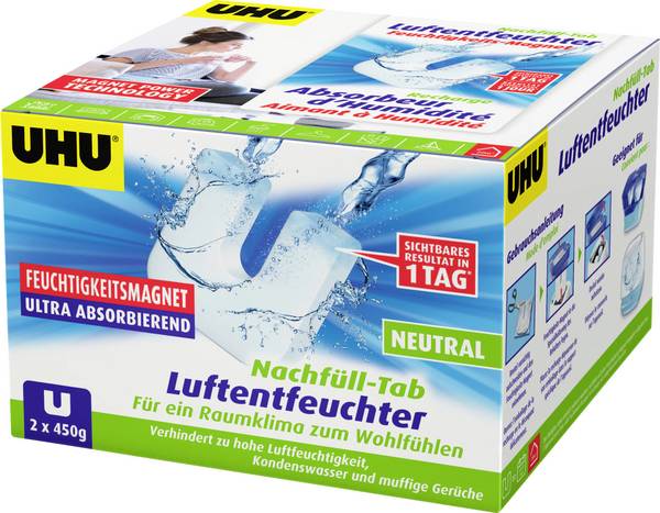 UHU Luftentfeuchter Weiß