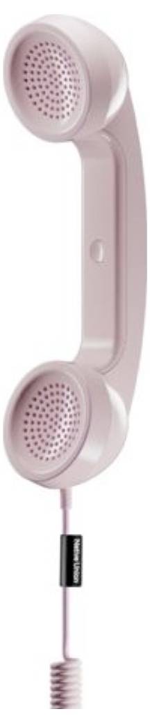 Native Union POP Phone On Ear Kopfhörer kabelgebunden Rosa Handy-1