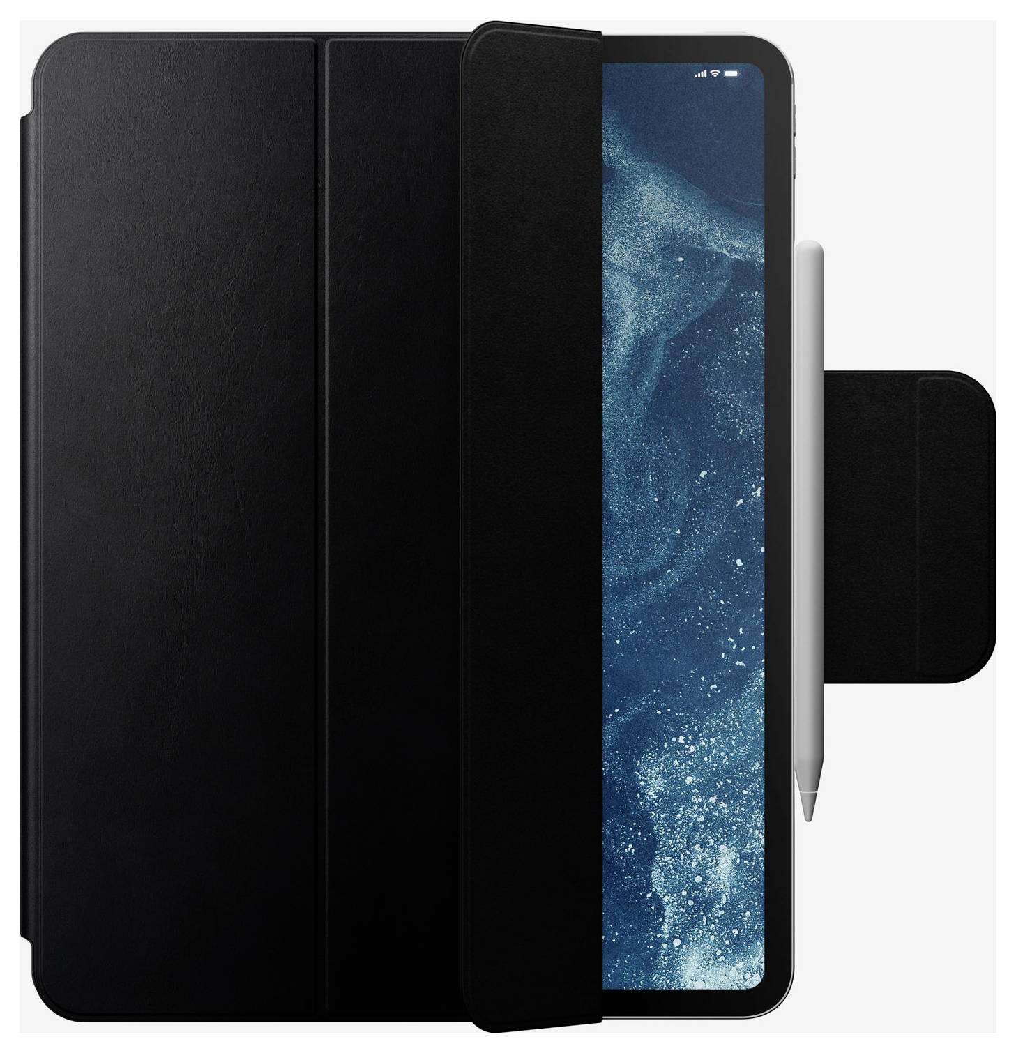 Nomad Modern Leather Folio iPad Pro 13 iPad Cover / Tasche 33 cm (13") Schwarz-1