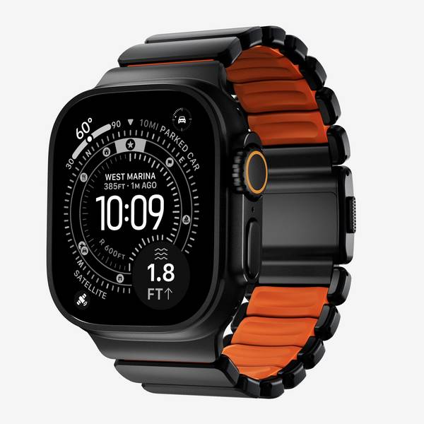 Nomad Nomad Stratos Band Titanium Black 49mm U Armbandschlaufe  Schwarz