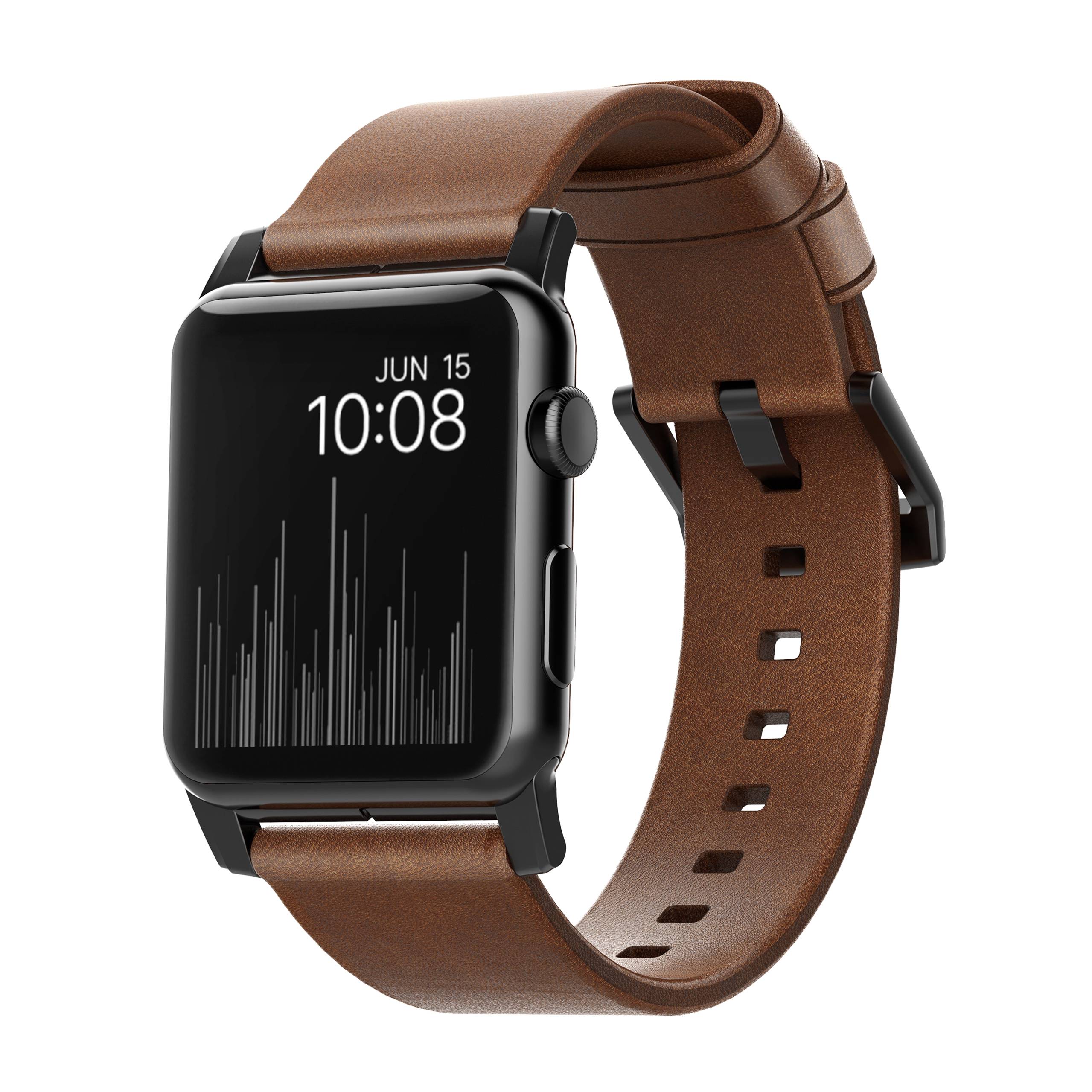 Nomad Modern Lthr. Brown Connect. Armbandschlaufe Braun-0
