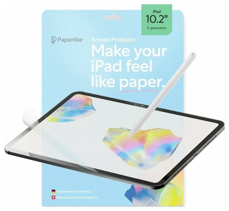 Paperlike 3 Displayschutzfolie for iPad Displayschutzfolie Apple iPad 10.2-inch iPad (7. Generation, 8. Generation, 9. G-3