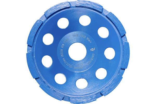 PFERD TOOLS 68300065 PFERD TOOLS Diamant-Teller DCW 1R 125x6x22,23 mm zum egalisieren von Beton und Estrich Durchmesser 125 mm