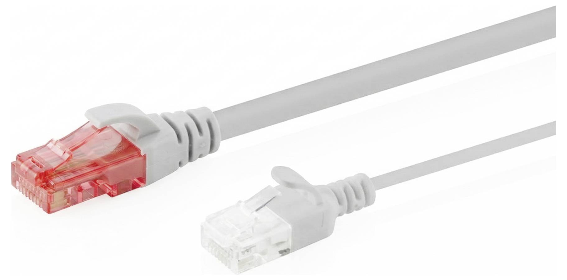 Digitus DK-1618-003S-10 RJ45 Patchkabel CAT 6 U/UTP 0.3 m Grau 10 St.-3