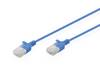Digitus DK-1618-020S-B RJ45 Patchkabel CAT 6 U/UTP 2 m Blau 1 St.