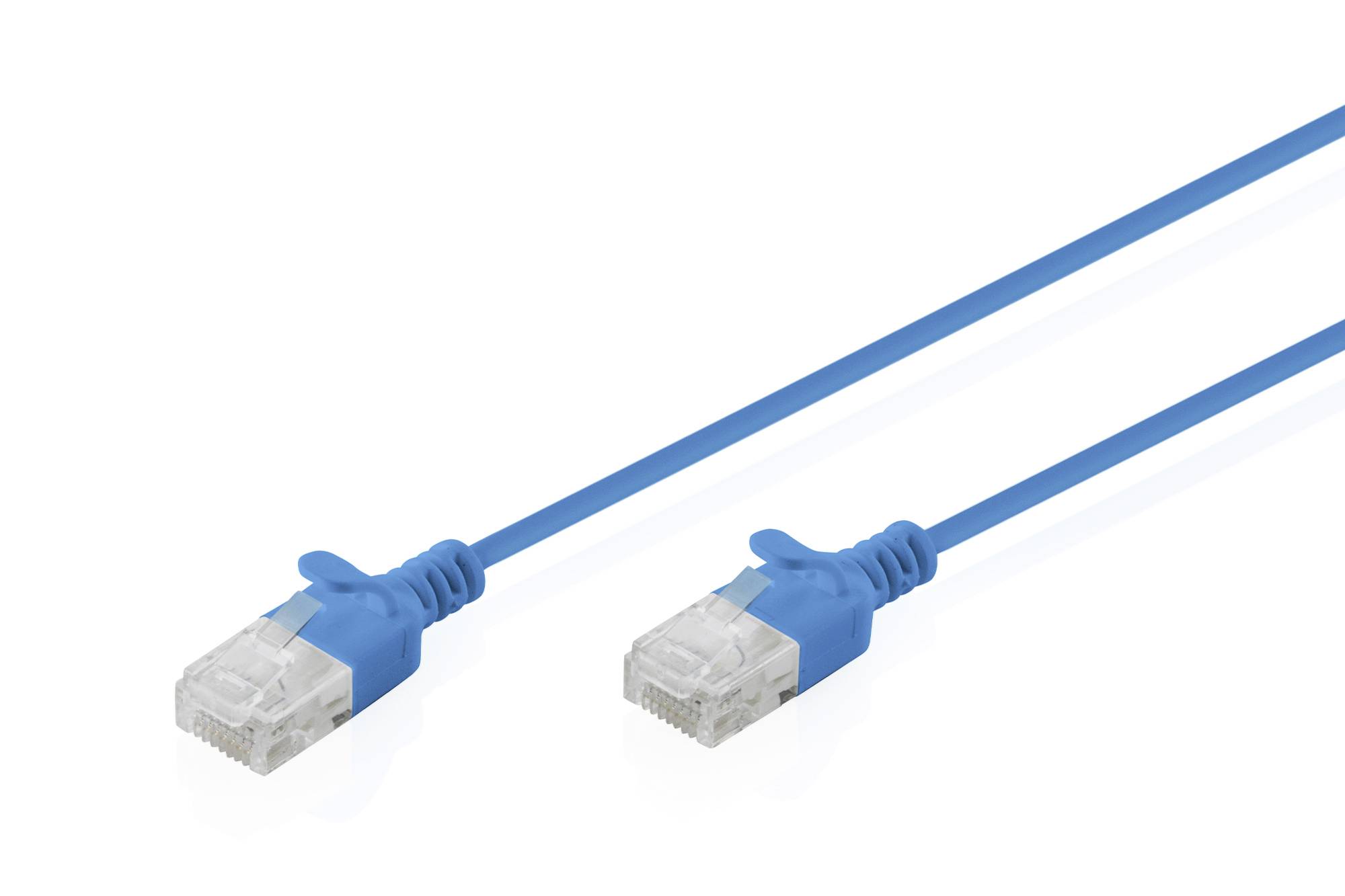 Digitus DK-1618-030S-B RJ45 Patchkabel CAT 6 U/UTP 3 m Blau 1 St.-0