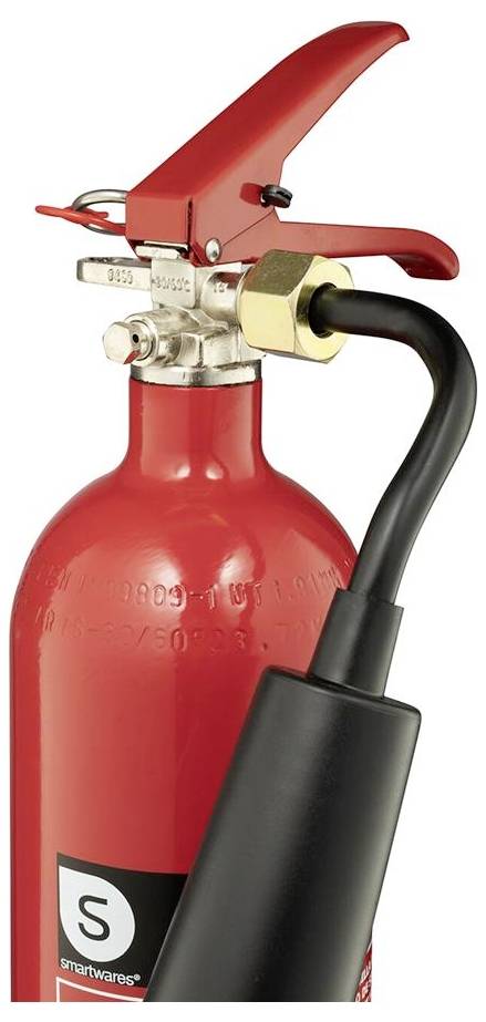 Smartwares Kohlendioxidfeuerlöscher Brandklasse: B Inhalt 1 St.-1