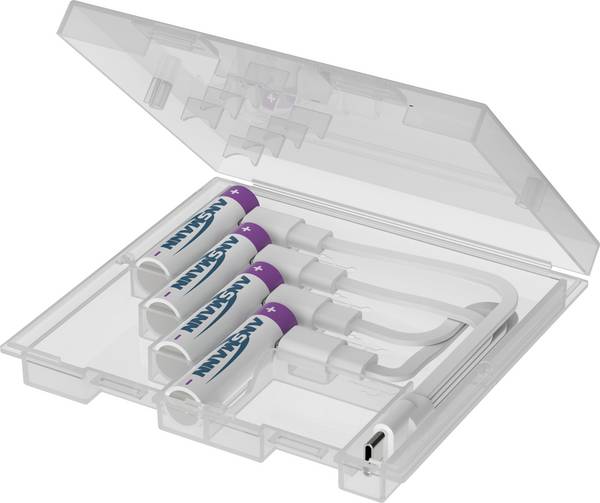 Ansmann Micro (AAA)-Akku Li-Ion 400 mAh 1.5 V 4 St.