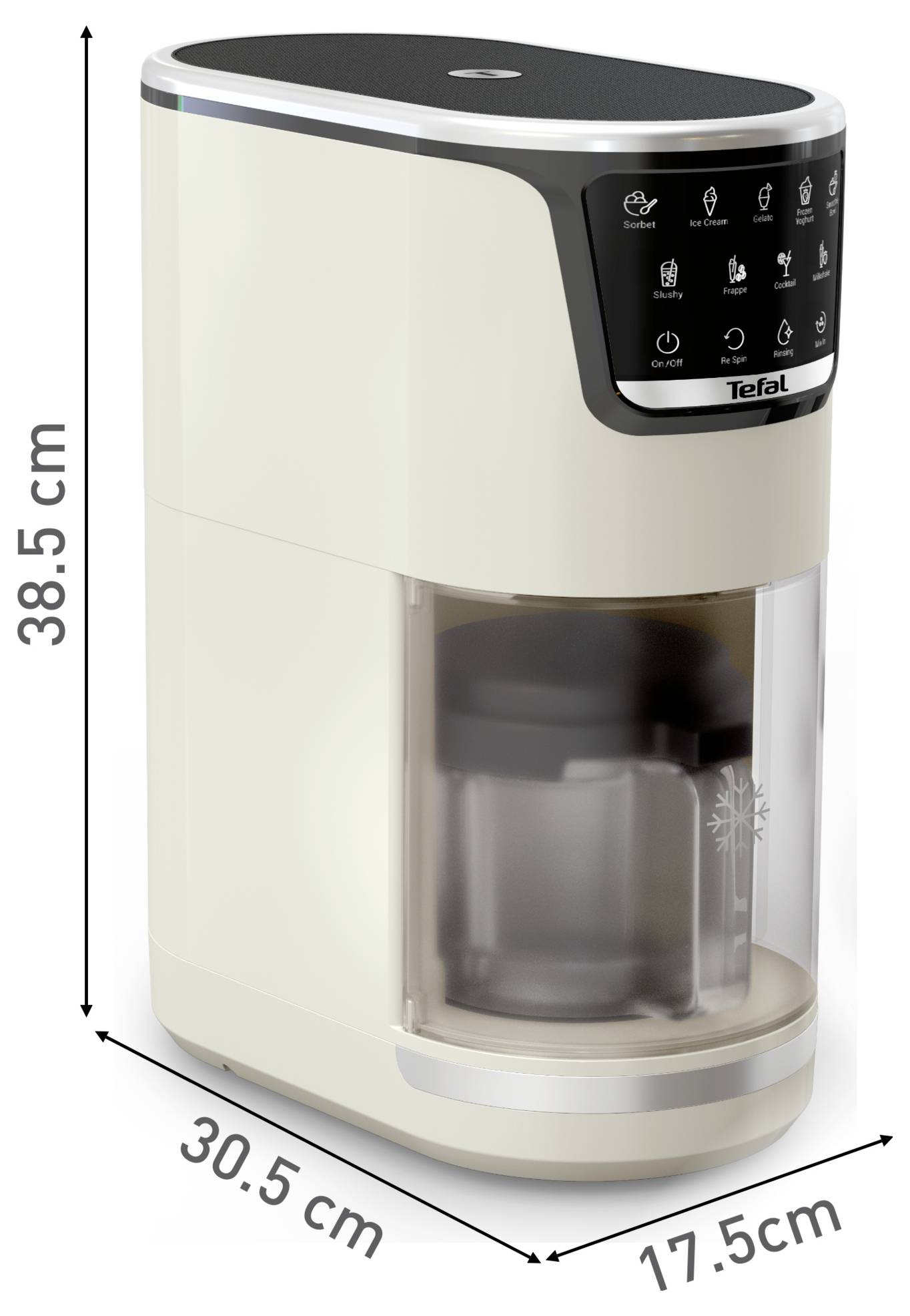 Tefal Dolci Eismaschine 1.4 l-2