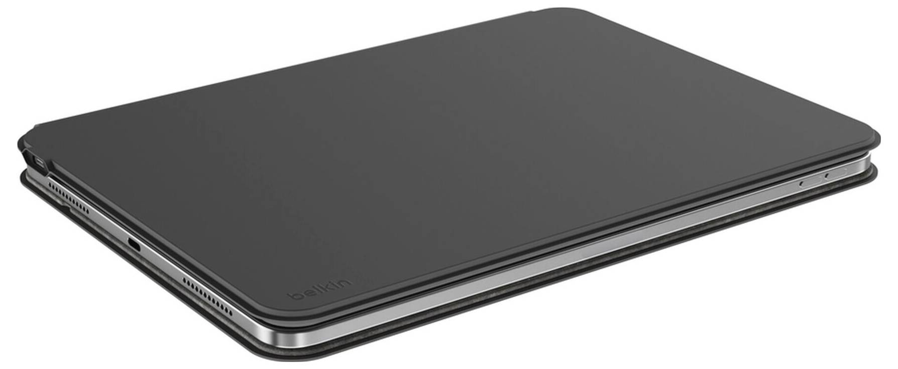 Zuklappter Silber-Laptop mit dunkelgrauem Deckel, gezeigt in einer Dreiviertelsicht auf weißem Hintergrund.