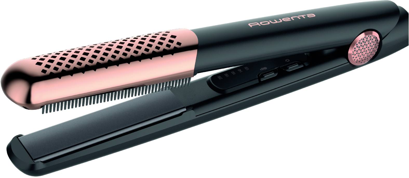 Rowenta Ultimate Experience Premium Glätteisen Schwarz, Kupfer-0