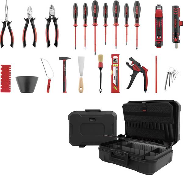 Cimco CimCase 178000  Werkzeugkoffer bestückt
