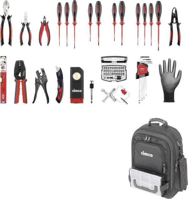 Cimco Ergo XL-30 170435  Werkzeug-Rucksack  (B x H x T) 380 x 480 x 220 mm