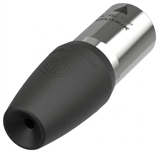 Neutrik NC3MX1-TOP XLR-Steckverbinder Stecker, gerade Polzahl: 3 Mono Silber 1 St.-1