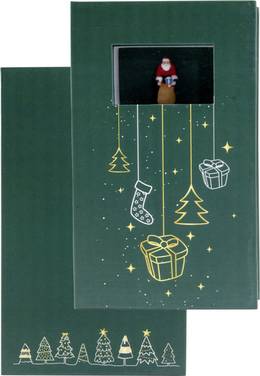 NOCH   Geschenkbox „Weihnachten”  handbemalt