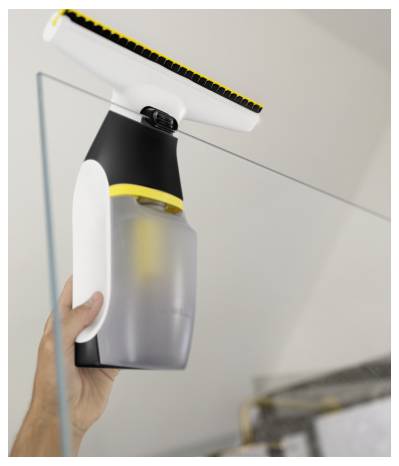 Kärcher Home & Garden Fenstersauger Weiß Anzahl mitgelieferte Akkus 1-6