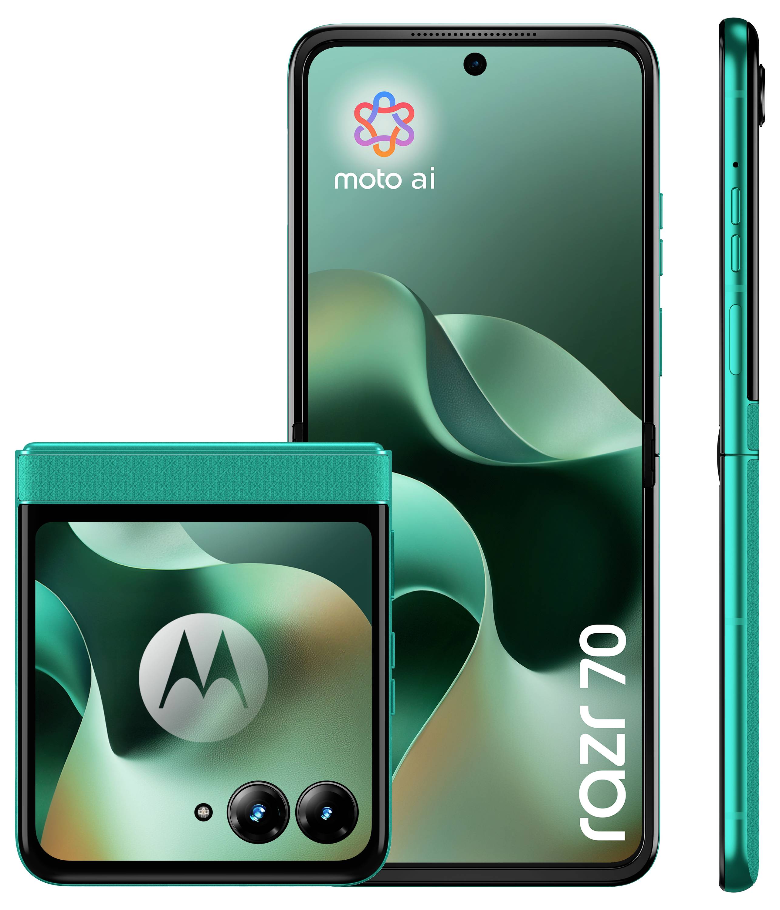 Motorola razr 70 256 GB Dunkelgrün EEK A (A - G) 17.5 cm (6.9 Zoll) Smartphone-2
