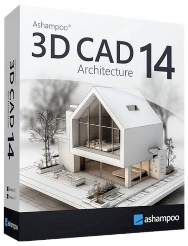 Markt & Technik 88063 3D CAD 14 Architecture  Windows CAD-Software