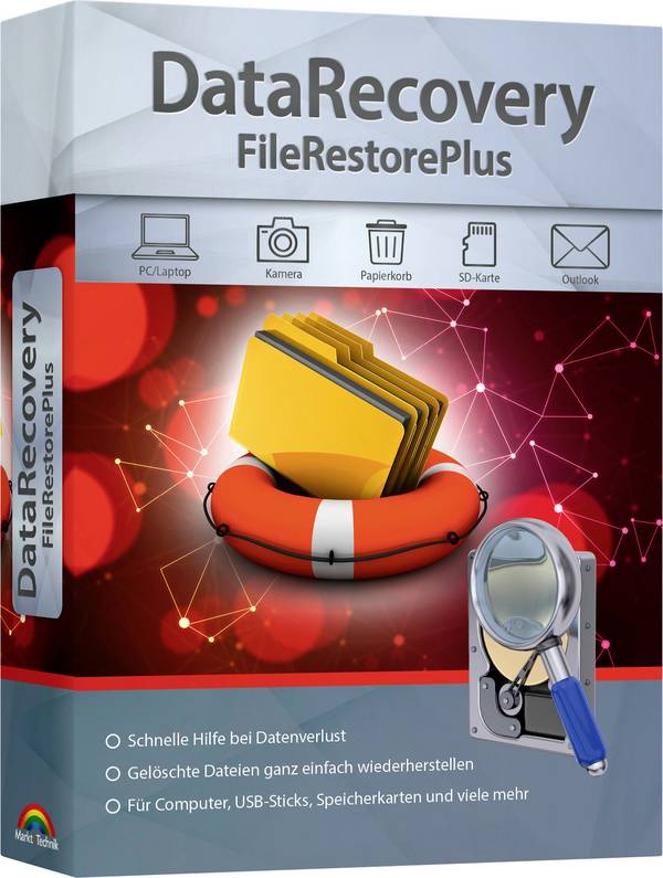 Markt & Technik 81734 DataRecovery - FileRestore  Windows Datenübertragungs-Software