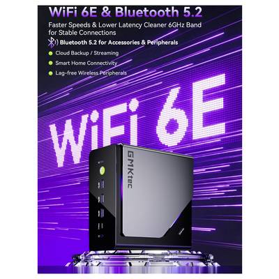 GMKtec Mini PC K15 Intel® Core™ Ultra 5 125U Intel® Core™ Ultra 5 125U 4.3 GHz 16 GB RAM 1 TB SSD Intel Graphics Win 11 -16