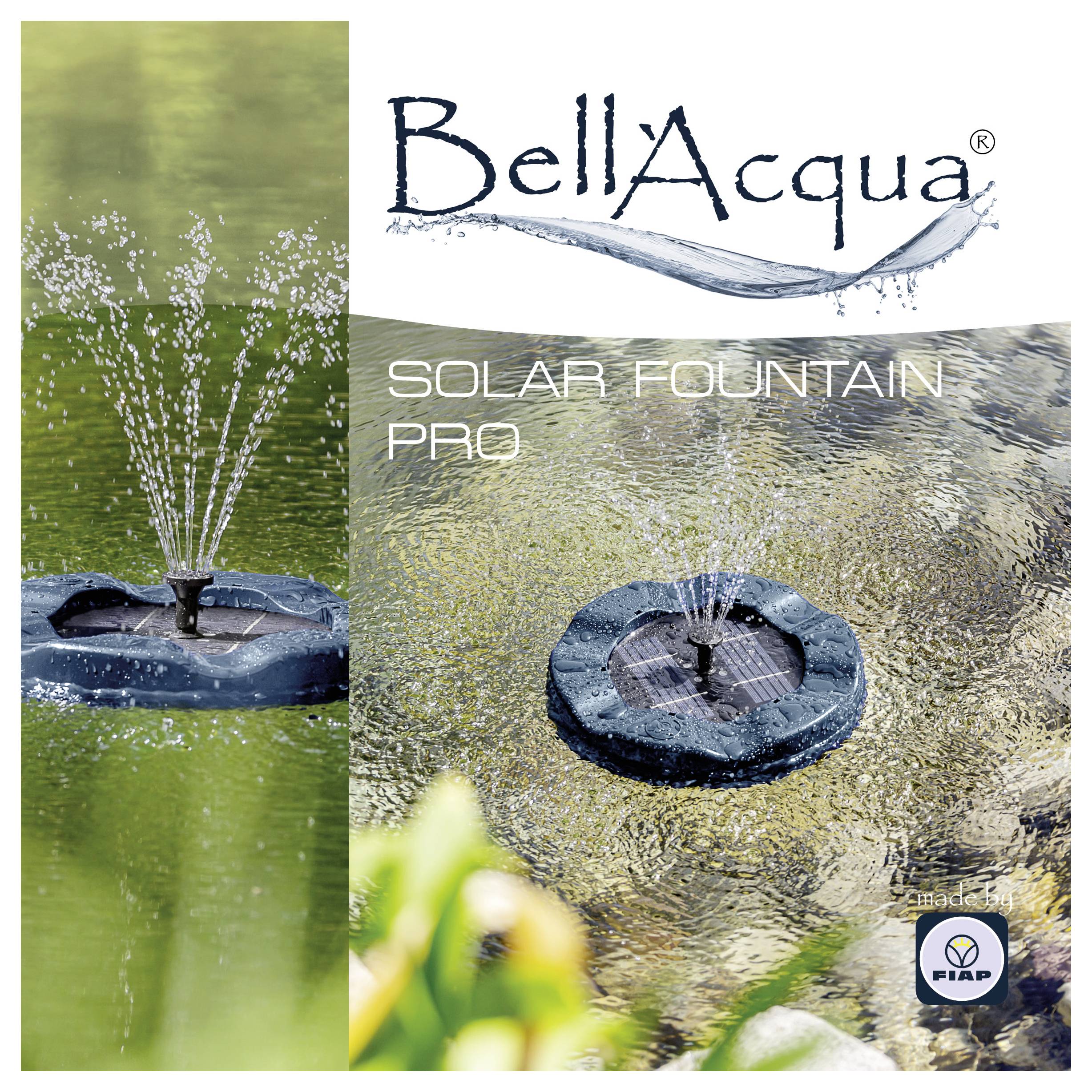 FIAP 3001 Bell´Acqua® SOLAR FOUNTAIN PRO Schwimmende Solarteichpumpe-4