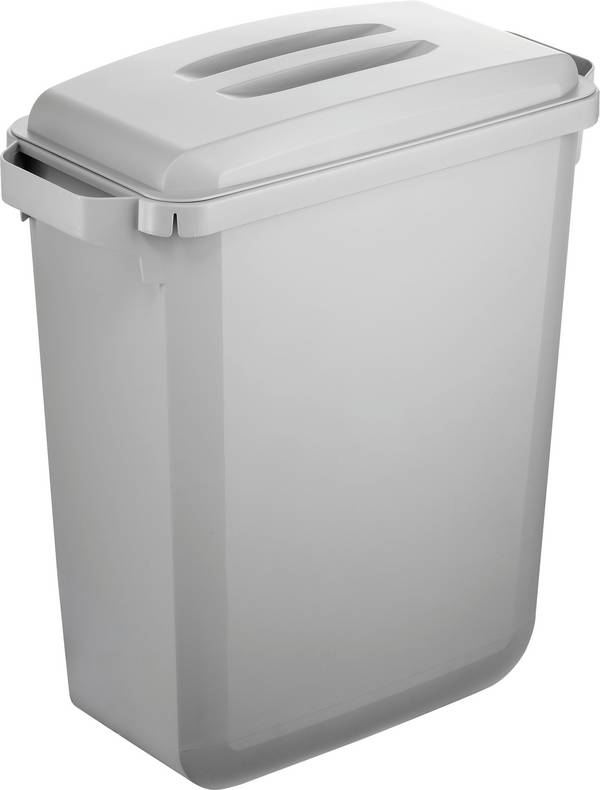 Abfalleimer DURABIN ECO VEH2022050 +Deckel 60l grau