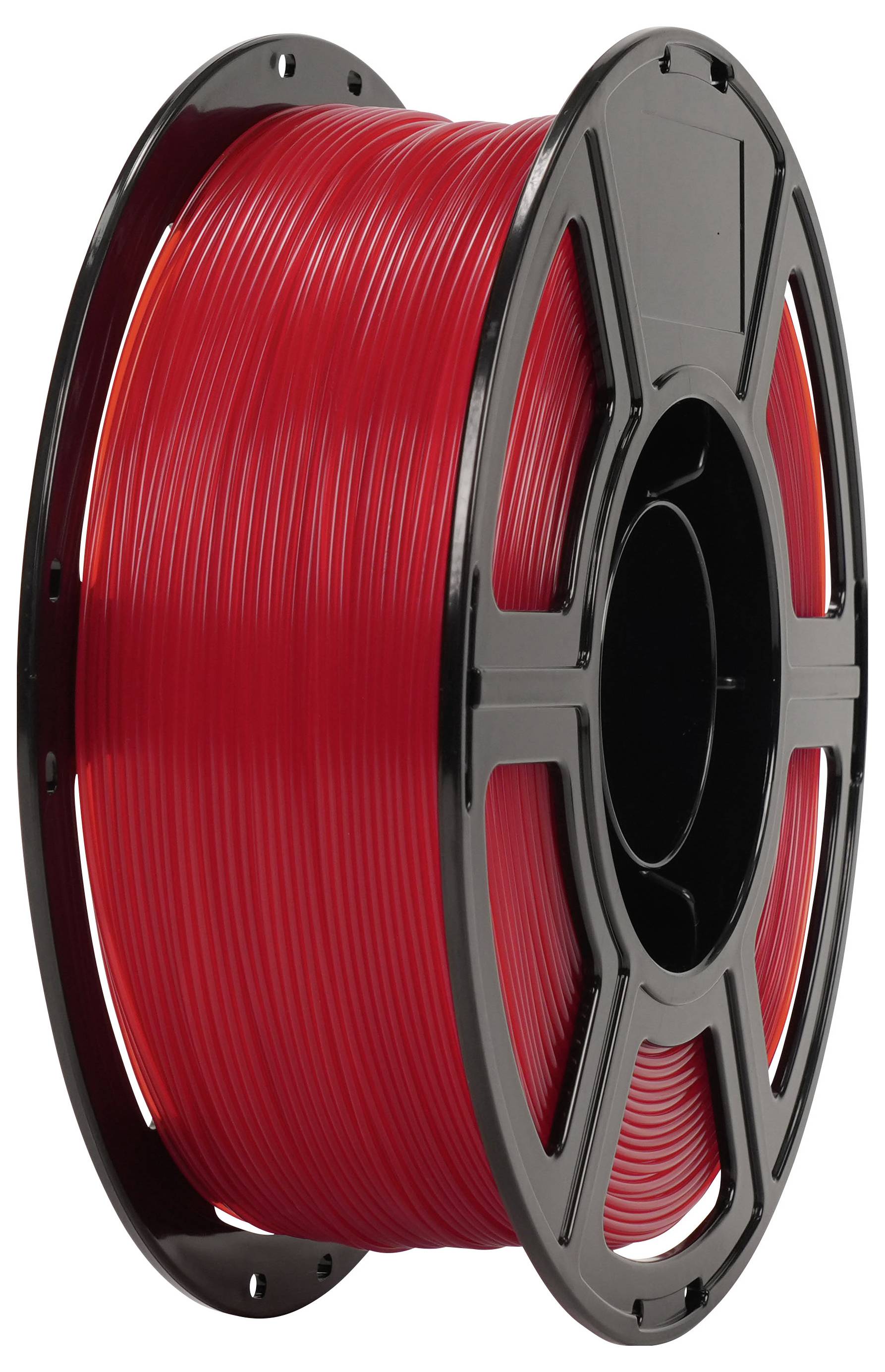 Renkforce RF-7552004 Filament PLA hitzebeständig, flexibel 1.75 mm 1 kg Rot 1 St.-1