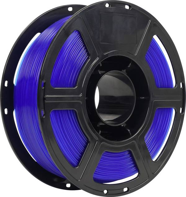 Renkforce RF-7552006  Filament PLA flexibel, hitzebeständig 1.75 mm 1 kg Blau  1 St.