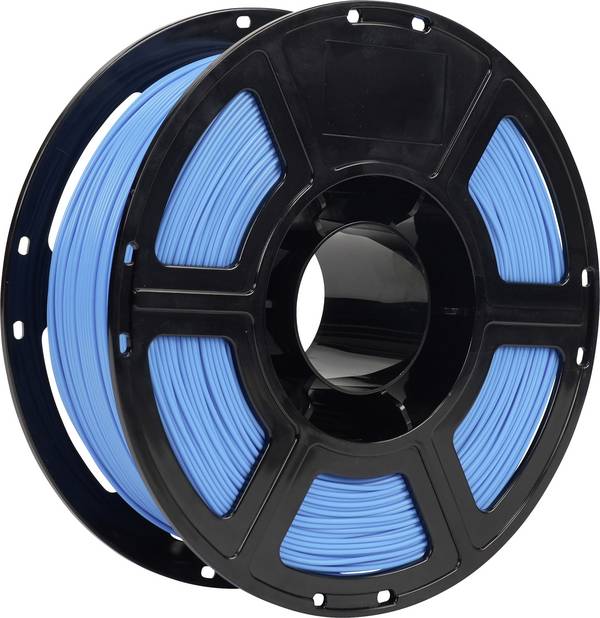 Renkforce RF-7552010  Filament PLA Pro flexibel, hitzebeständig, schlagfest, hohe Zugfestigkeit 1.75 mm 1 kg Hellblau  1 St.