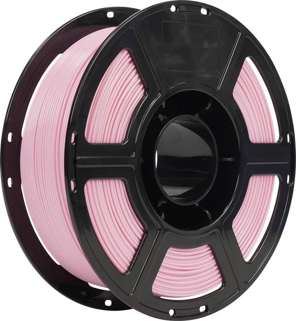 Renkforce RF-7552034  Filament PETG flexibel, hitzebeständig, hohe Zugfestigkeit 1.75 mm 1 kg Rosa  1 St.