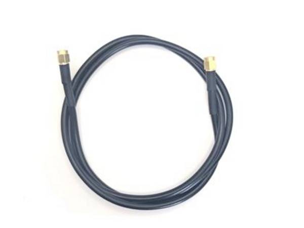 Mueller Electric BU-4150038M2.0 Koaxialkabel Außen-Durchmesser: 4.95 mm RG58 50 Ω 60 dB Schwarz 1 St.