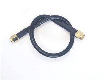Mueller Electric BU-4150038MM500 Koaxialkabel Außen-Durchmesser: 4.95 mm RG58 50 Ω 60 dB Schwarz 1 St.-0