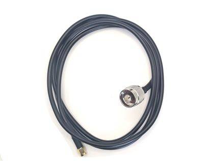 Mueller Electric BU-4150059MM250 Koaxialkabel Außen-Durchmesser: 4.95 mm RG58 50 Ω 90 dB Schwarz 1 St.-0