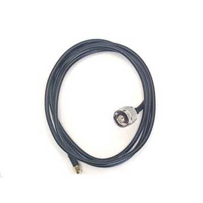 Mueller Electric BU-4150059MM250 Koaxialkabel Außen-Durchmesser: 4.95 mm RG58 50 Ω 90 dB Schwarz 1 St.-0