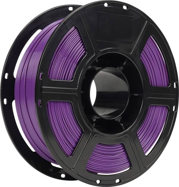 Renkforce RF-7552256  Filament PETG hitzebeständig, flexibel 1.75 mm 1 kg Lila  1 St.