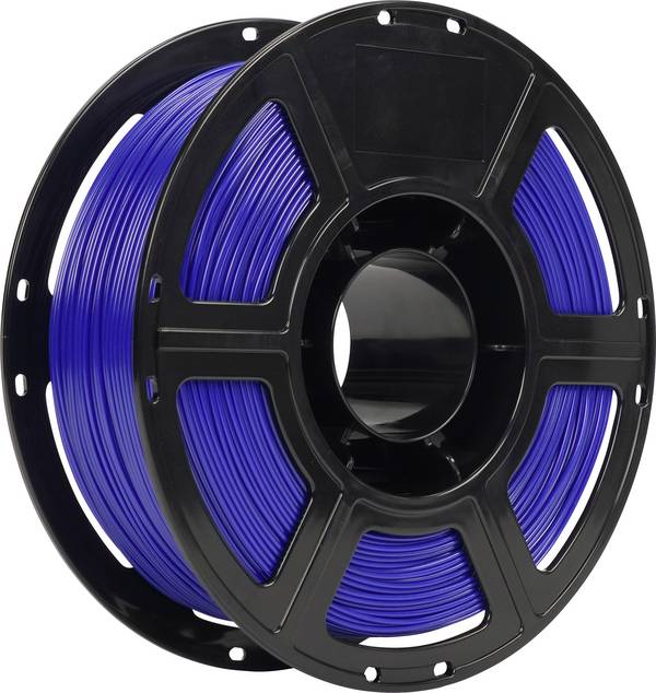 Renkforce RF-7552258  Filament PETG hitzebeständig, flexibel 1.75 mm 1 kg Blau  1 St.