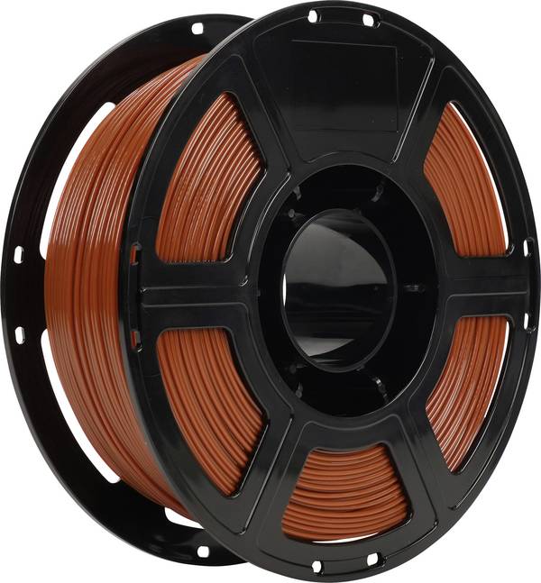 Renkforce RF-7552260  Filament PETG flexibel, hitzebeständig 1.75 mm 1 kg Braun  1 St.