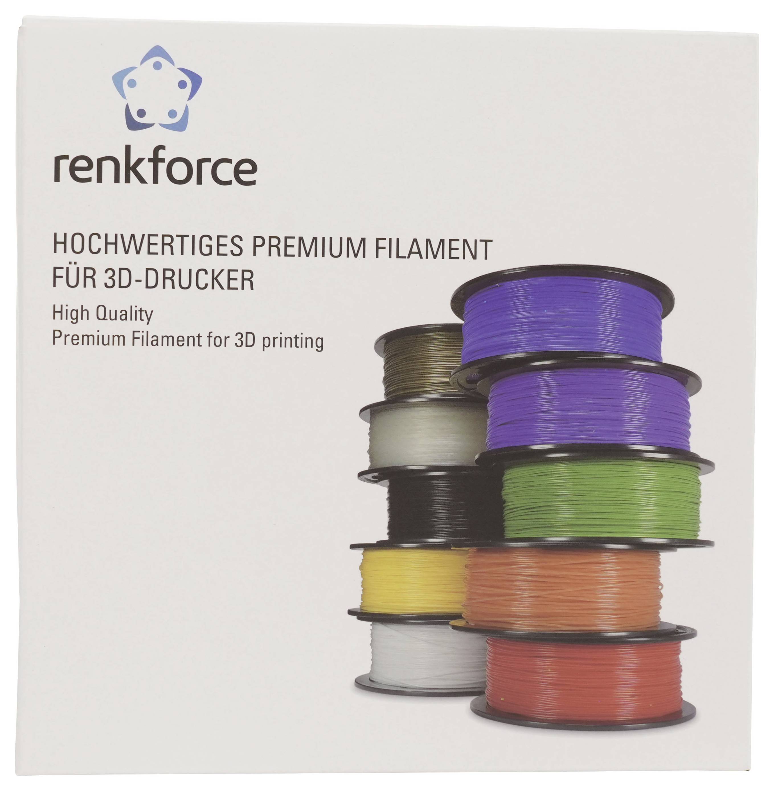 Renkforce RF-7552260 Filament PETG flexibel, hitzebeständig 1.75 mm 1 kg Braun 1 St.-4
