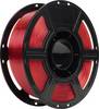 Renkforce RF-7552266 Filament PETG hitzebeständig, flexibel, Steinähnliche Optik 1.75 mm 1 kg Rot, Transparent 1 St.