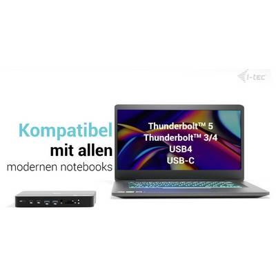 i-tec Thunderbolt™ 5 Dockingstation Thunderbolt 5 Triple Display DS inkl. Kensington-Schloss, USB-C® Power Delivery, int-4