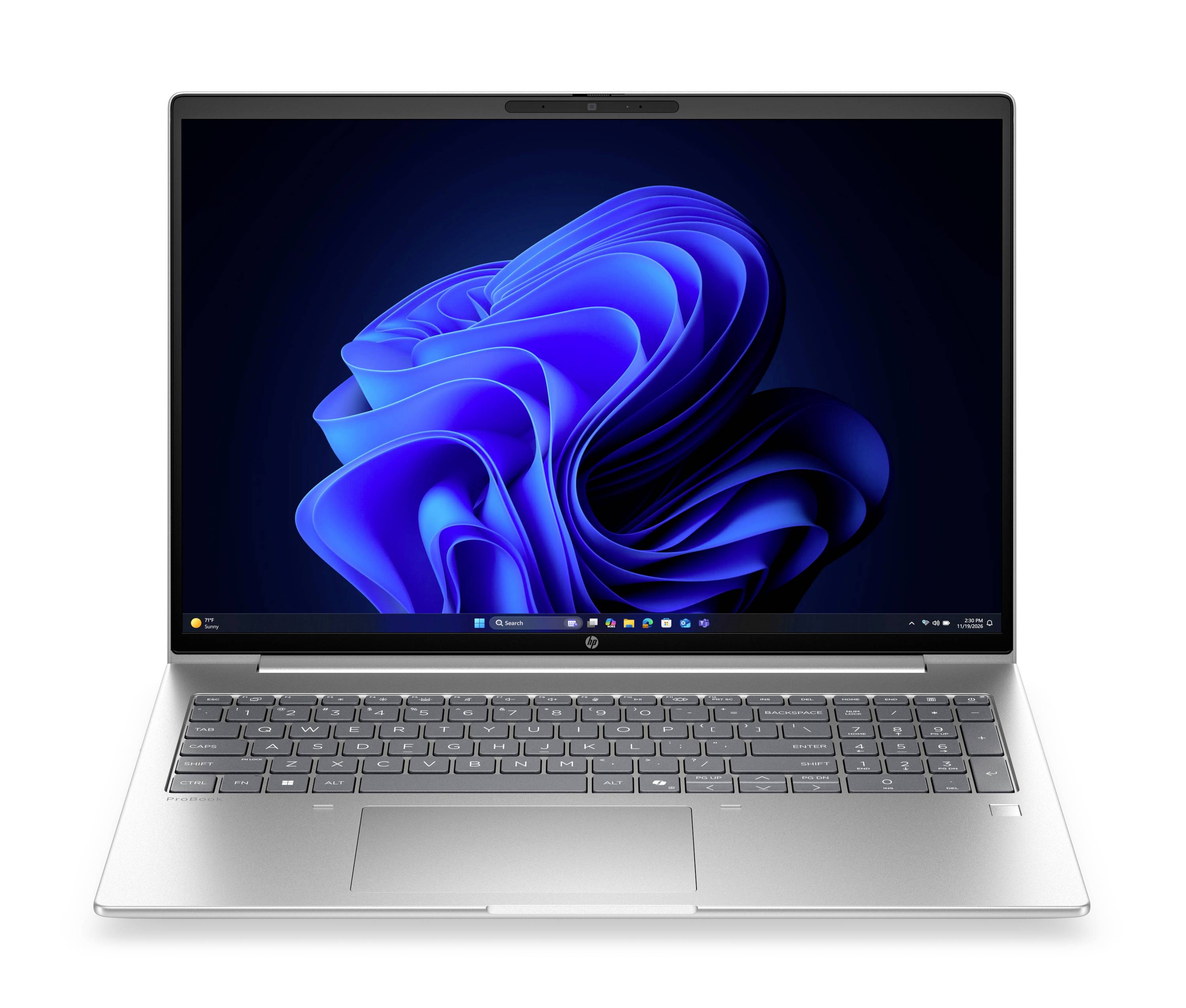 HP Notebook ProBook 4 G2a 40.6 cm (16 Zoll) WUXGA 250 32 GB RAM 1 TB SSD Deutsch, QWERTZ AMD AMD Radeon Graphics Silber -0