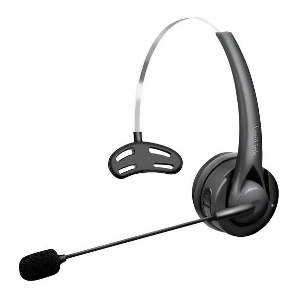 LogiLink BT0075  On Ear Kopfhörer Bluetooth®  Schwarz