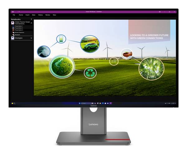Lenovo ThinkVision P27Q-40 LED-Monitor EEK D (A - G) 68.6 cm (27 Zoll) 16:9 6 ms