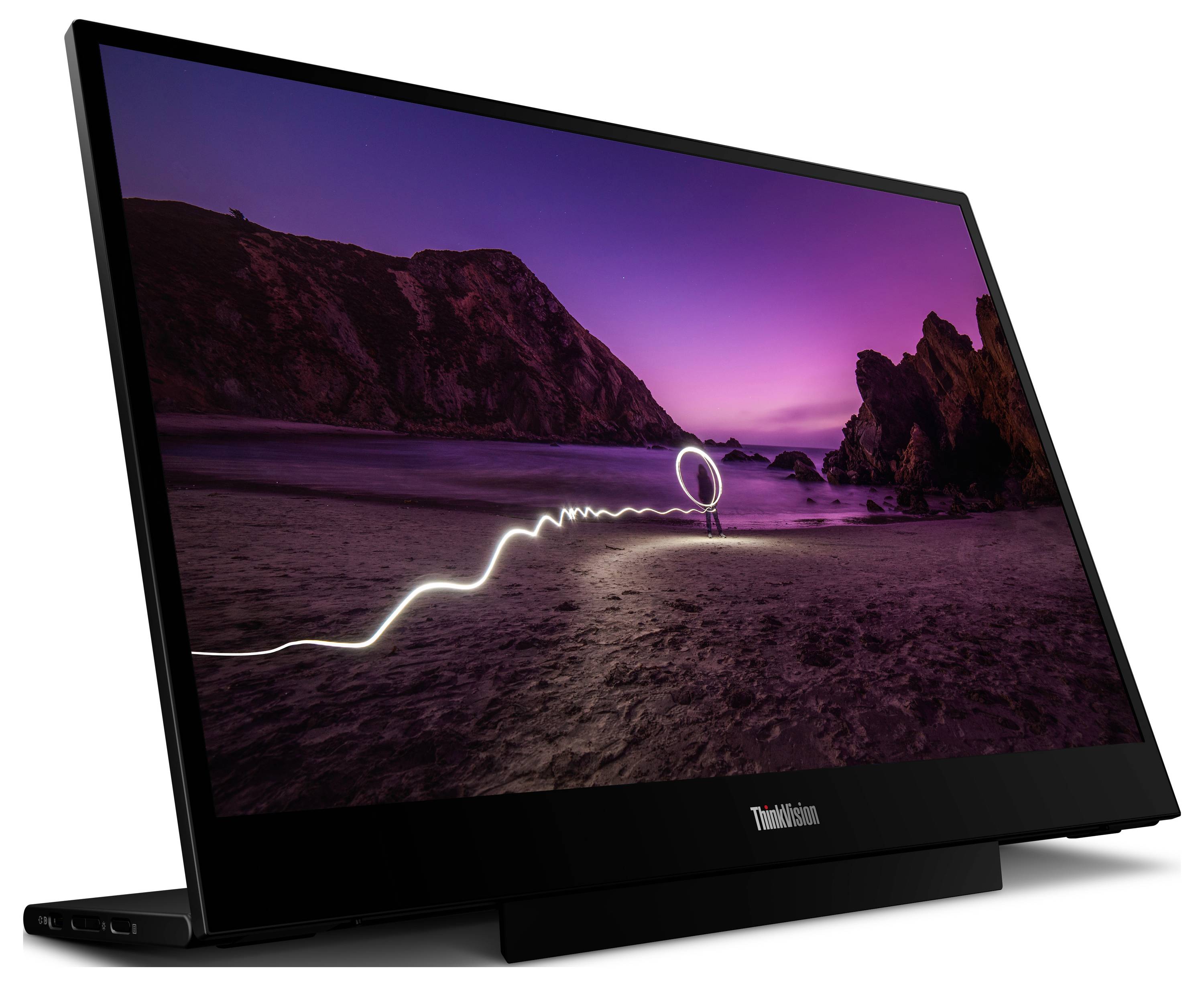 Lenovo ThinkVision M16 LCD-Monitor EEK B (A - G) 40.6 cm (16 Zoll) 16:10 8 ms-1