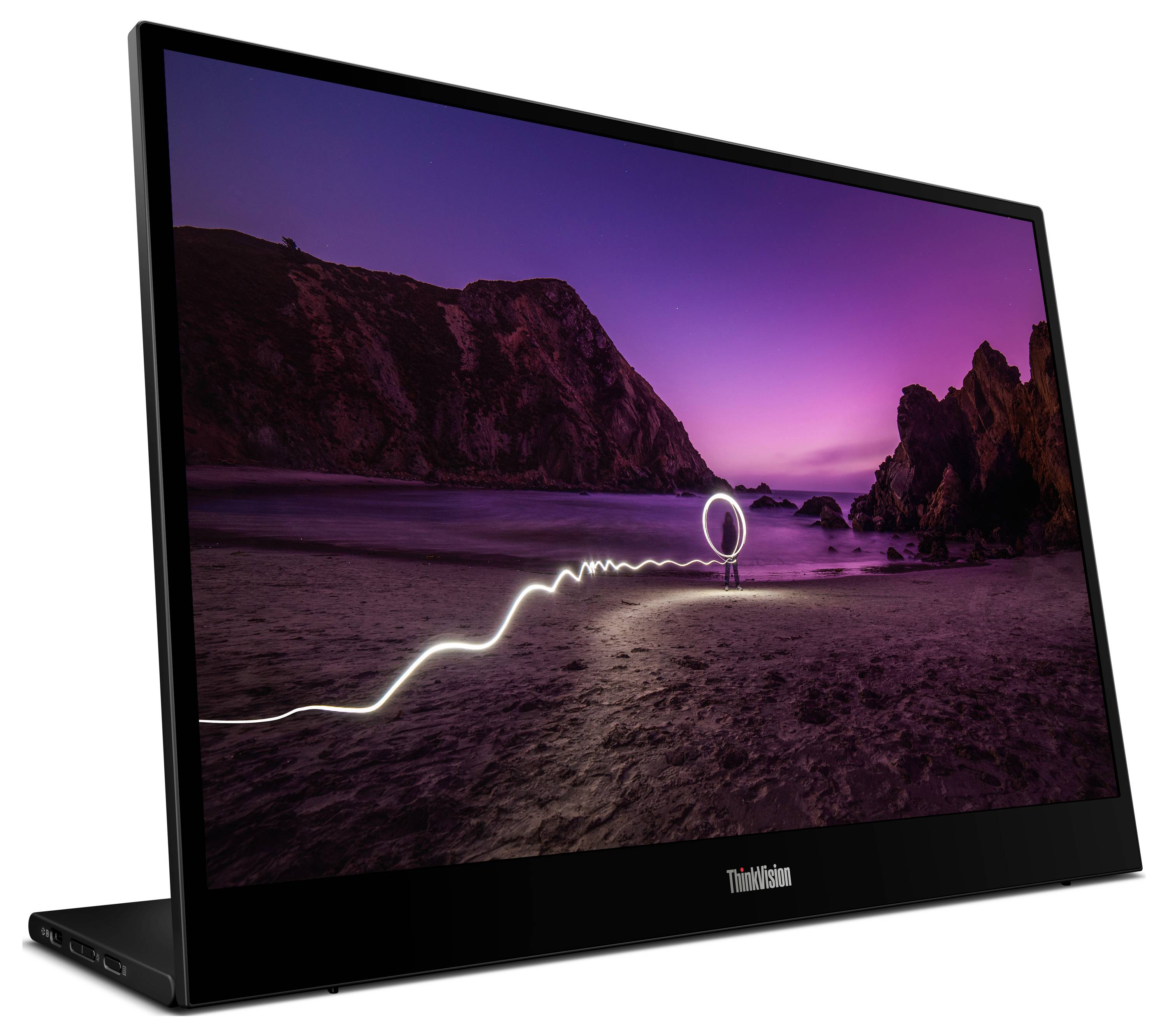 Lenovo ThinkVision M16 LCD-Monitor EEK B (A - G) 40.6 cm (16 Zoll) 16:10 8 ms-3