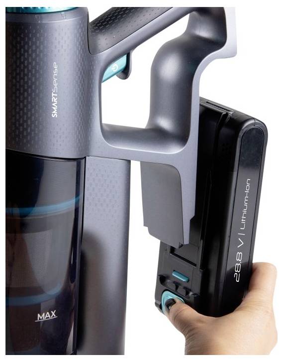 DOMO DO252SV Akku-Handstaubsauger 28.8 V 450 W Beutellos, mit Display, Zyklon-Technik-19