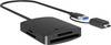 ICY BOX IB-CR302-CU3 Externer Speicherkartenleser USB-A (USB 3.2 Gen 1), USB-C® (USB 3.2 Gen 1) Schwarz
